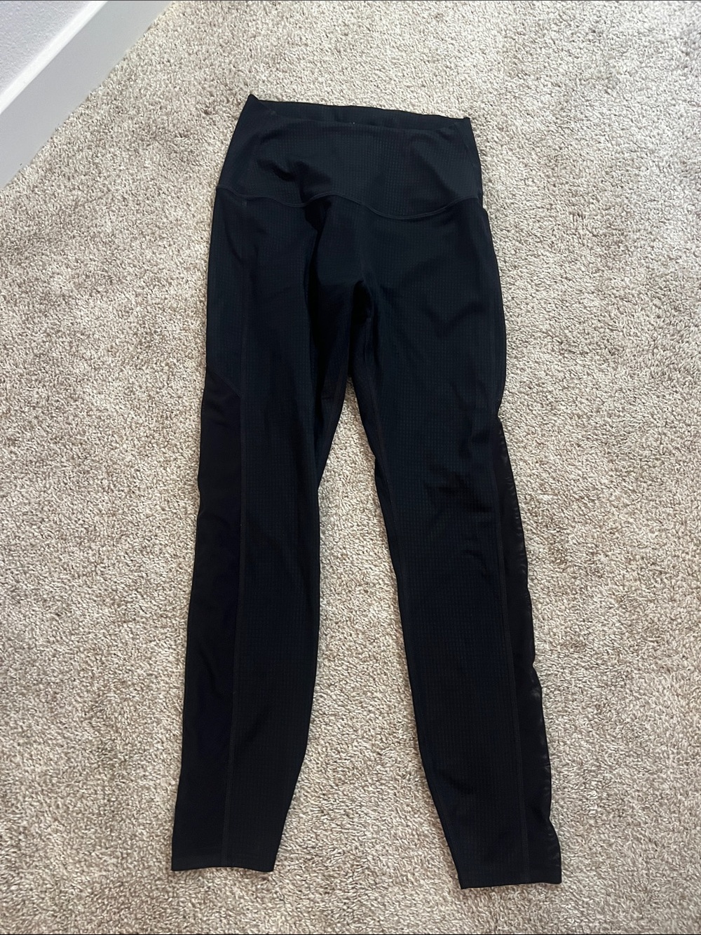 High-Waist Black Performance Leggings Tavi Medium